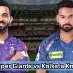 Lucknow Super Giants vs Kolkata Knight Riders Match Scorecard