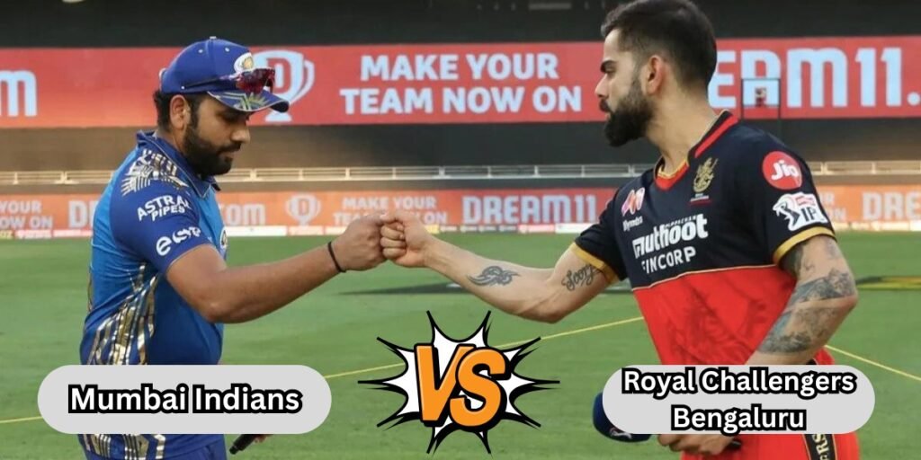 Royal Challengers Bengaluru vs Mumbai Indians Match Scorecard