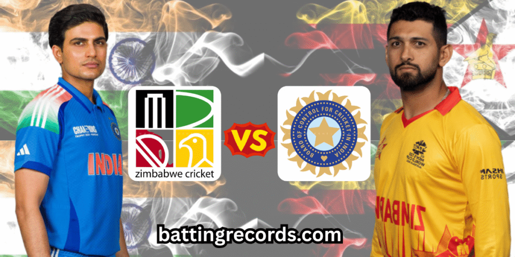 India National Cricket Team vs Zimbabwe National Cricket Team Match Scorecard