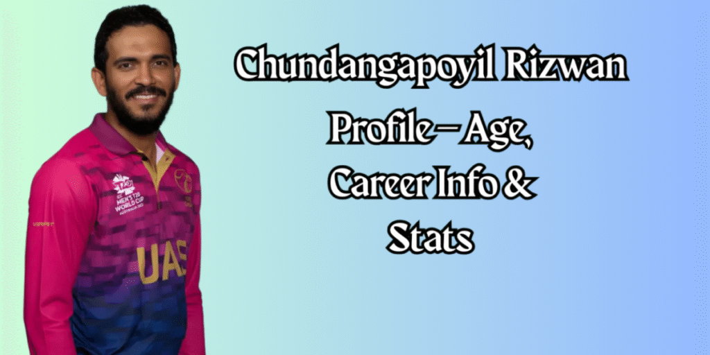 Chundangapoyil Rizwan
