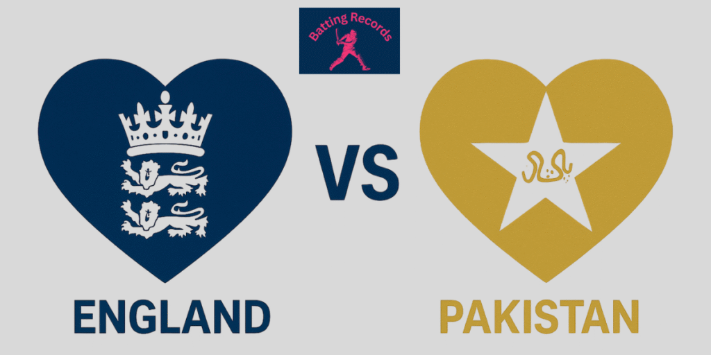 England Cricket Team vs Pakistan National Cricket Team Match Scorecard