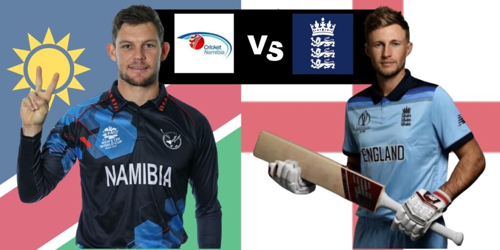 Namibia National Cricket Team vs England Cricket Team Timeline