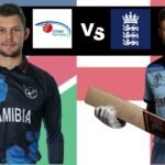 Namibia National Cricket Team vs England Cricket Team Timeline