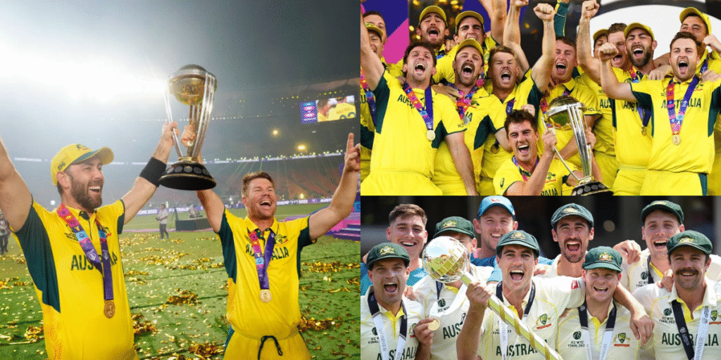 Australian Men’s Cricket Team vs India National Cricket Team Timeline