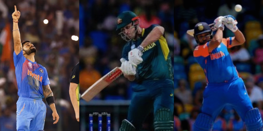 Australian Men’s Cricket Team vs India National Cricket Team Timeline