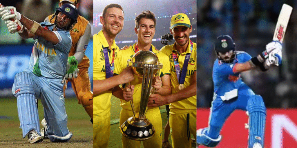Australian Men’s Cricket Team vs India National Cricket Team Timeline