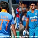 Shubman Gill 77 Jersey Number in Cricket: Players, Meaning, History & Complete Details