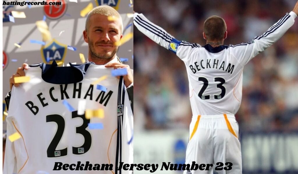 Beckham Jersey Number