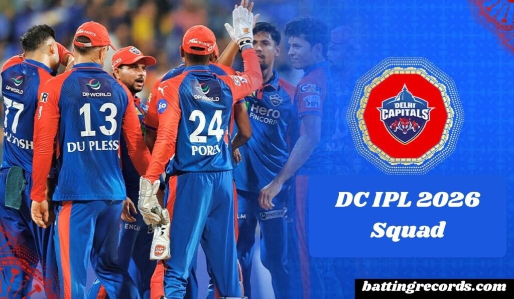 DC IPL 2026 Squad