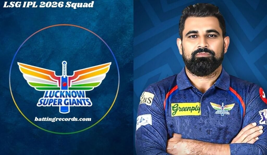 Lucknow Super Giants| LSG IPL 2026 Squad & Overview