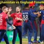 Afghanistan National Cricket Team vs England CR – Full Match Report, Scorecard & Key Highlights