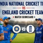 India National Cricket Team vs England Cricket Team Match Scorecard